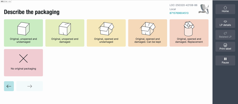 Transition animation to reduce perceived load time