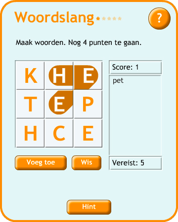 Word snake